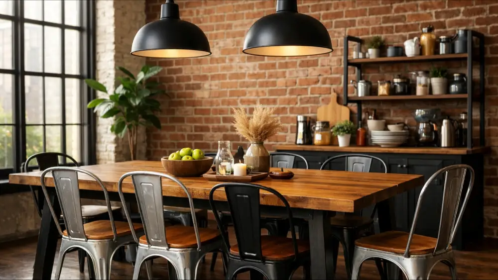 salle à manger industriel